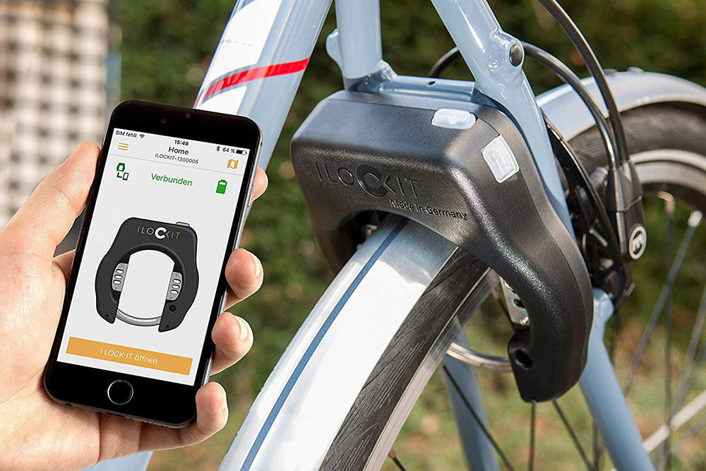 Bike alarm system at a glance - alarm against theft – I LOCK IT