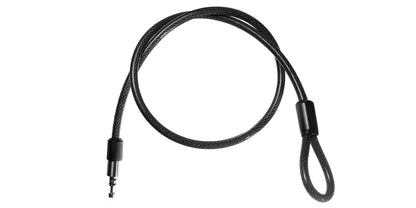 Plug-in cable with holder