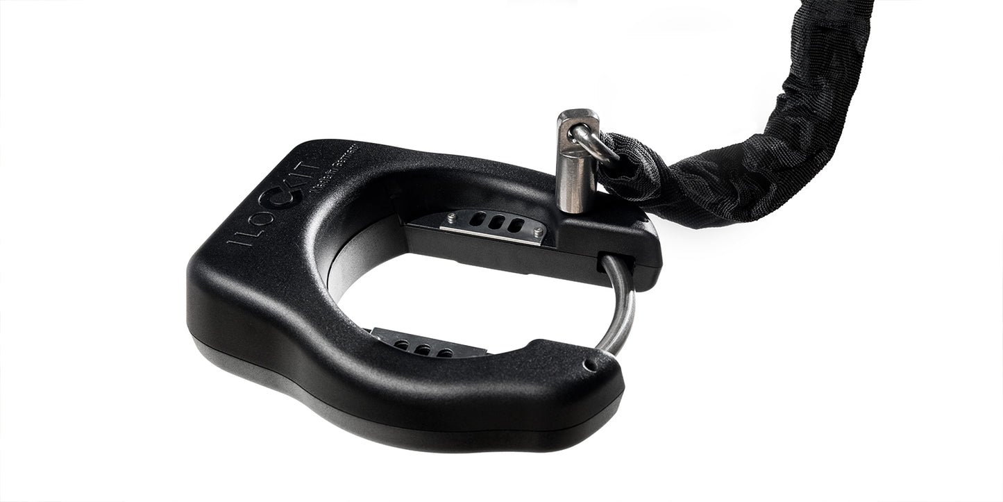 Insteekketting met transporttas