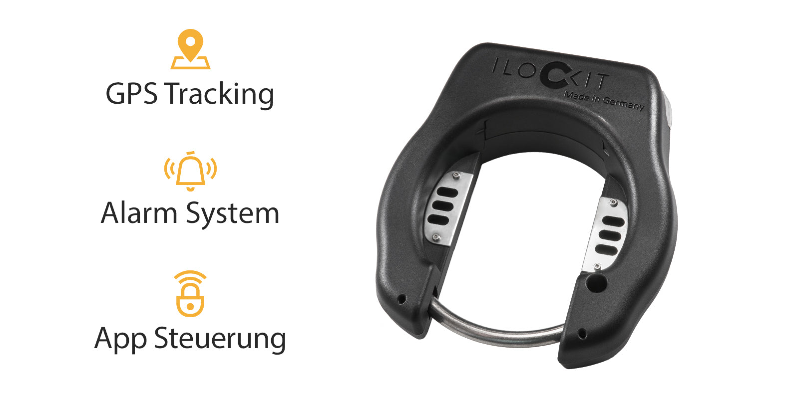 elektronisches fahrradschloss gps I LOCK IT GPS – Rahmenschloss mit Live-GPS für längere Stopps