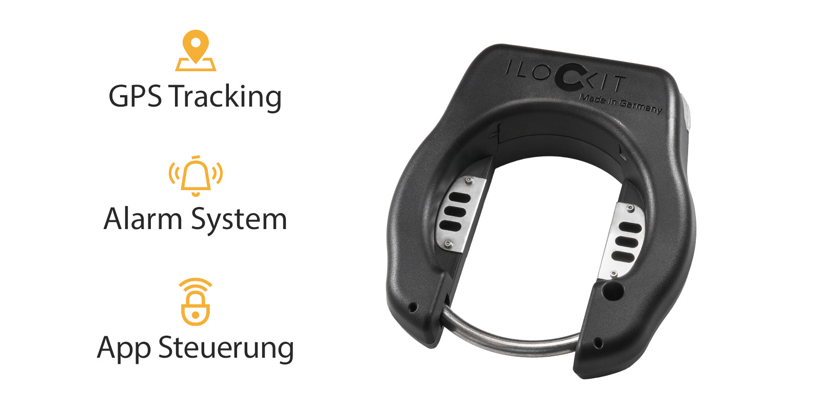 I LOCK IT GPS - lucchetto intelligente per bici con live tracker -  Accessori Geero